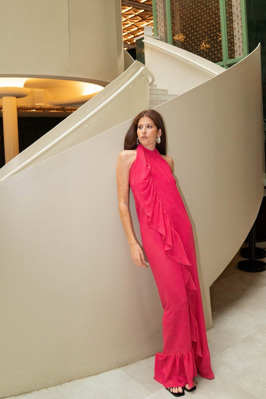 Vestido Volare Fucsia 2 en 1