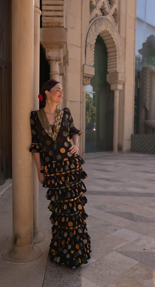 Vestido de flamenca PERLITA
