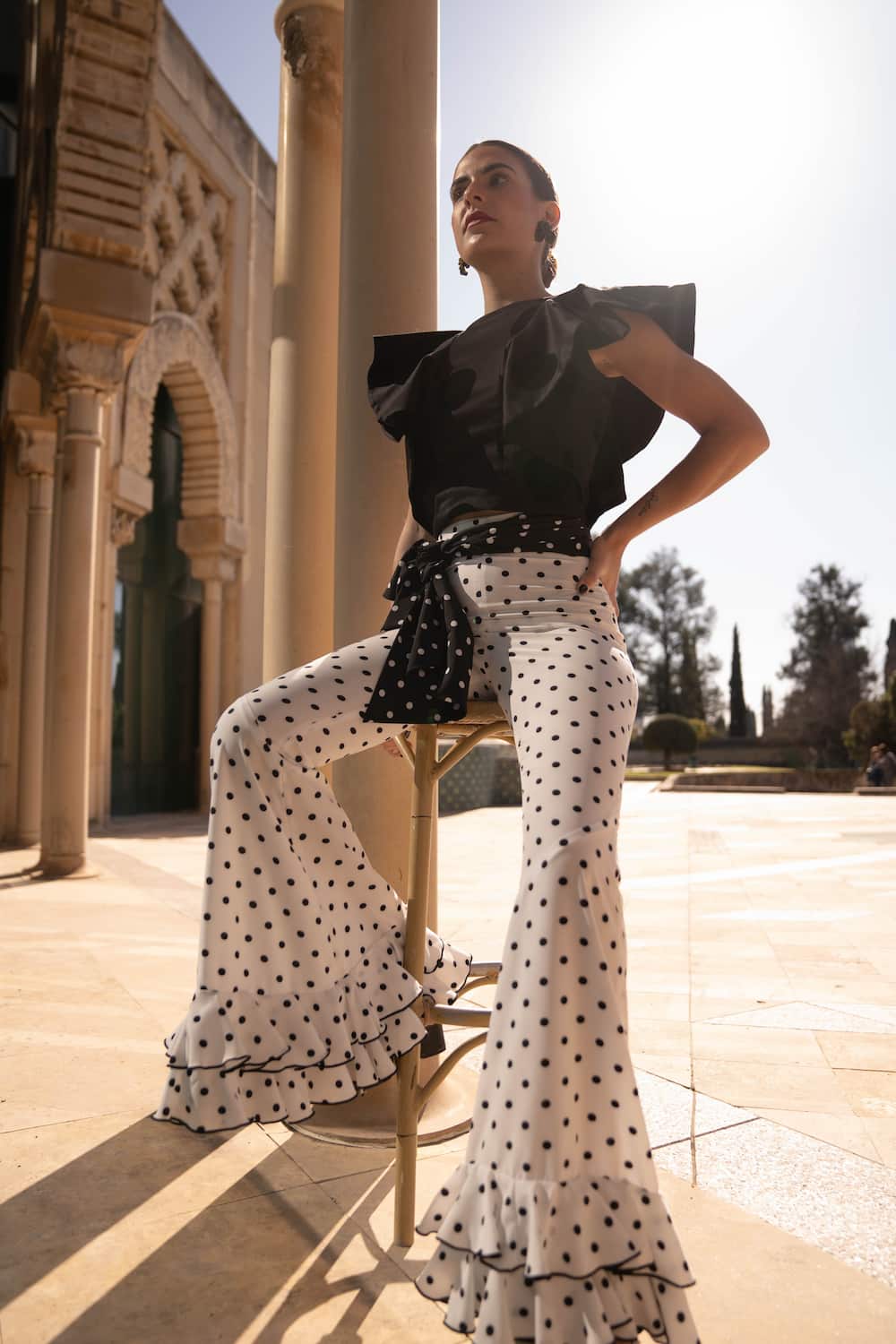 Total Look Blusa y Pantalón de Carmen Fitz para Eventos Elegantes