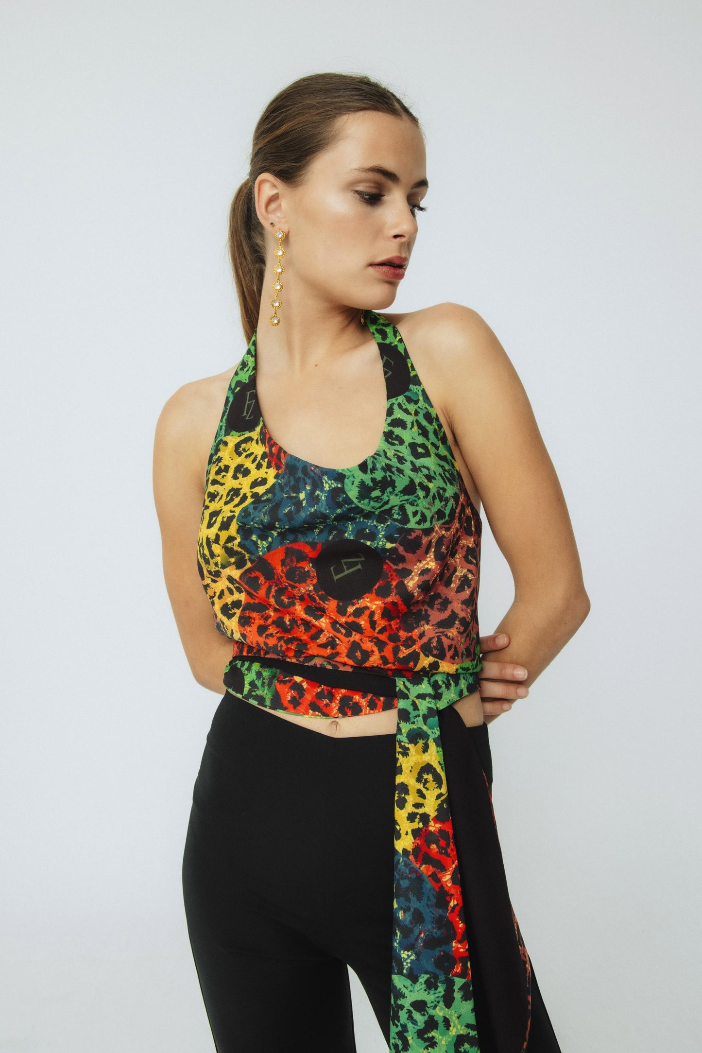 Blusa Ángela Animals Print Albero.