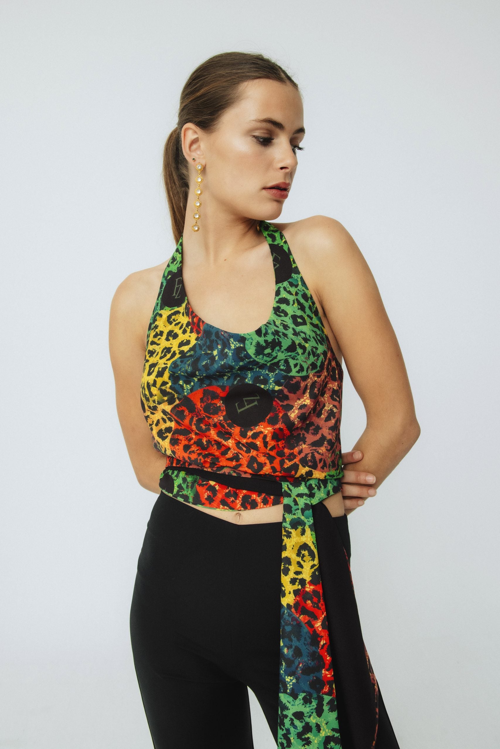 Blusa Ángela Animals Print Albero.