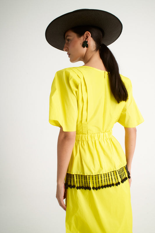 Vestido Gilda Amarillo