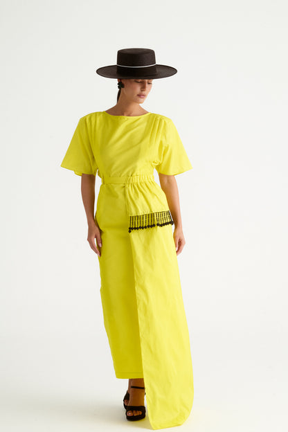 Vestido Gilda Amarillo