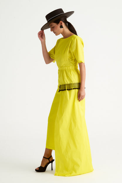 Vestido Gilda Amarillo