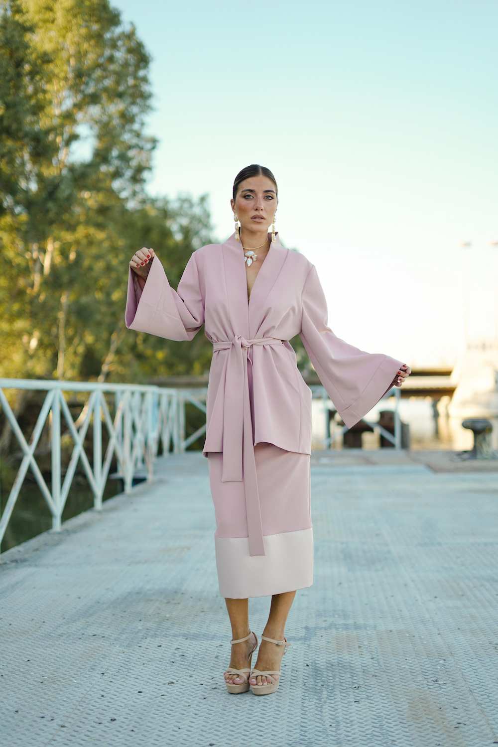 Falda tubo Modelo SENTIR NUDE