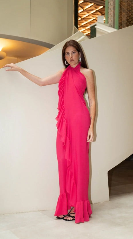 Vestido Volare Fucsia 2 en 1