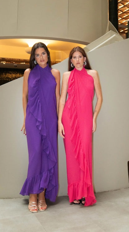 Vestido Volare Fucsia 2 en 1