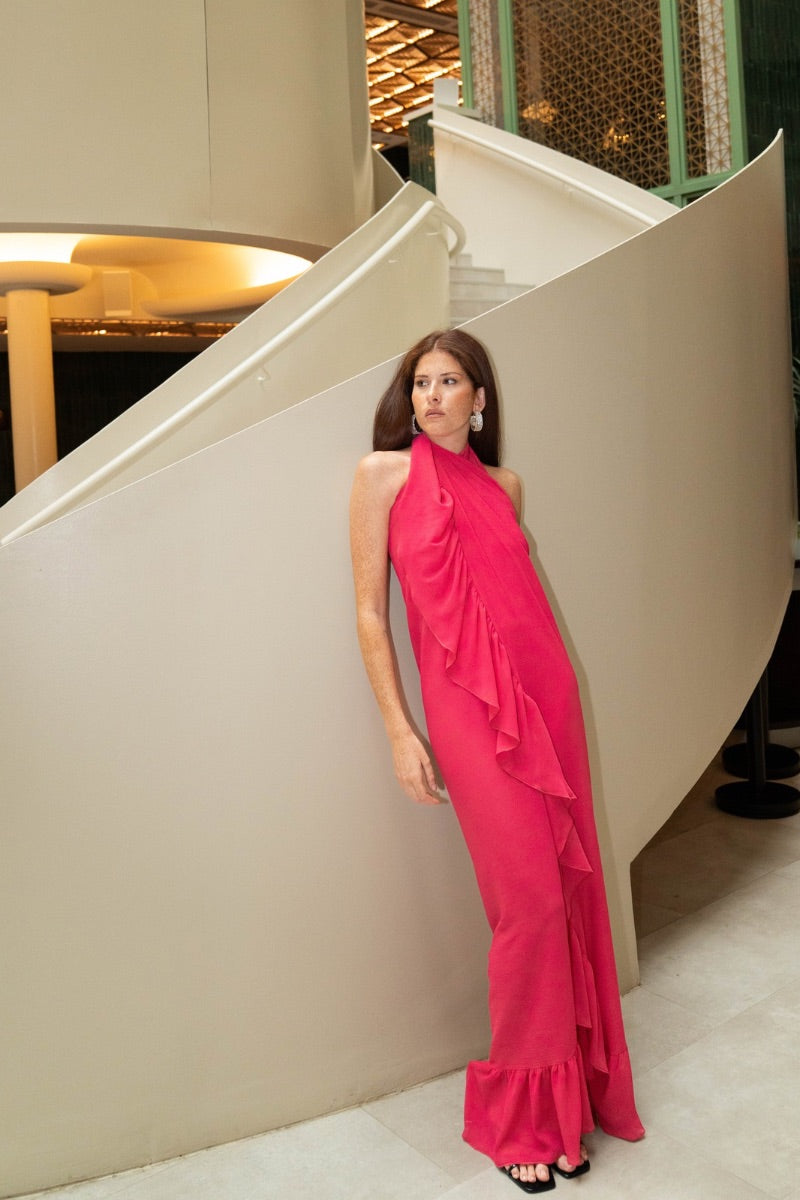 Vestido Volare Fucsia 2 en 1