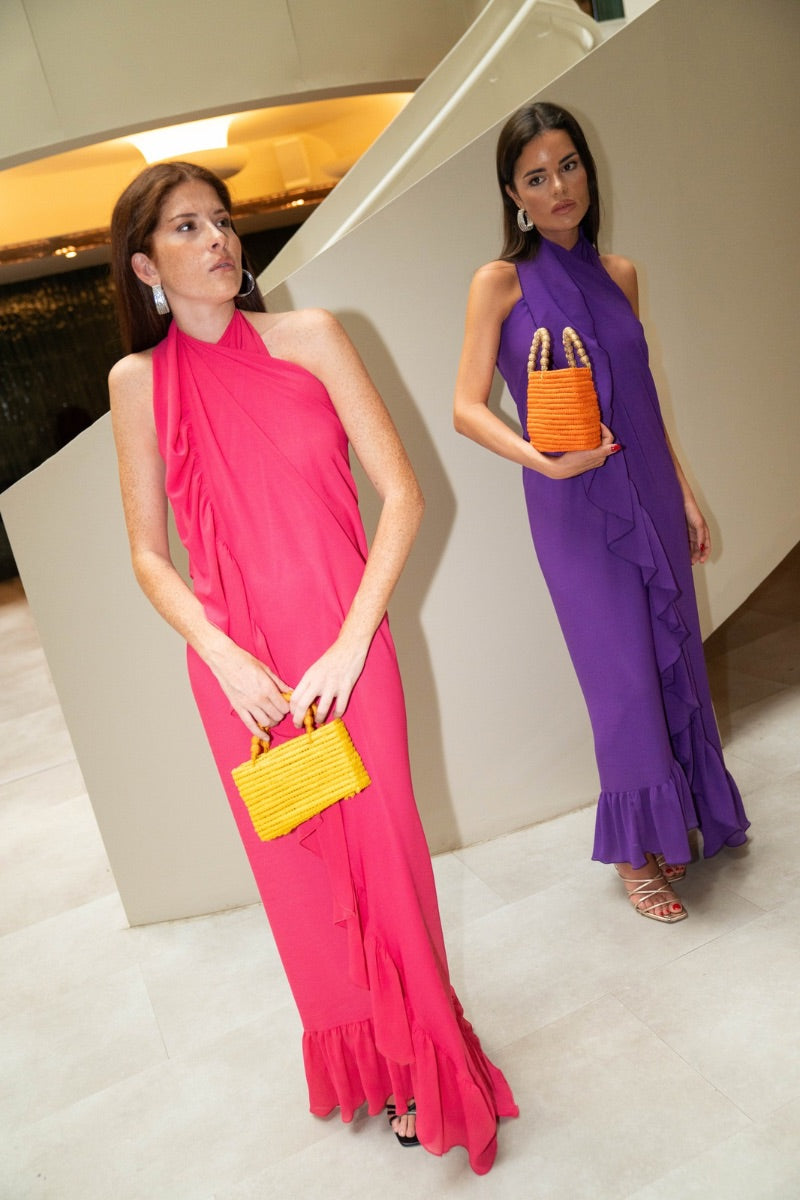 Vestido Volare Morado 2 en 1