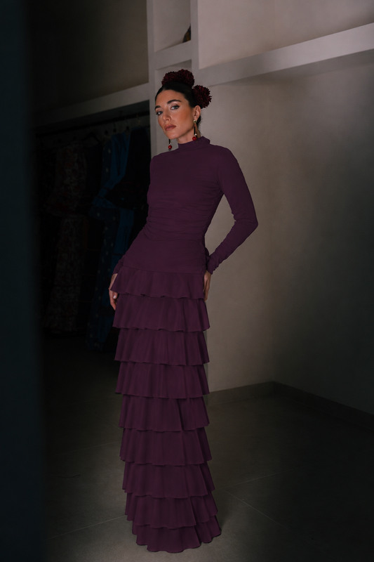 Vestido Lolita Morado