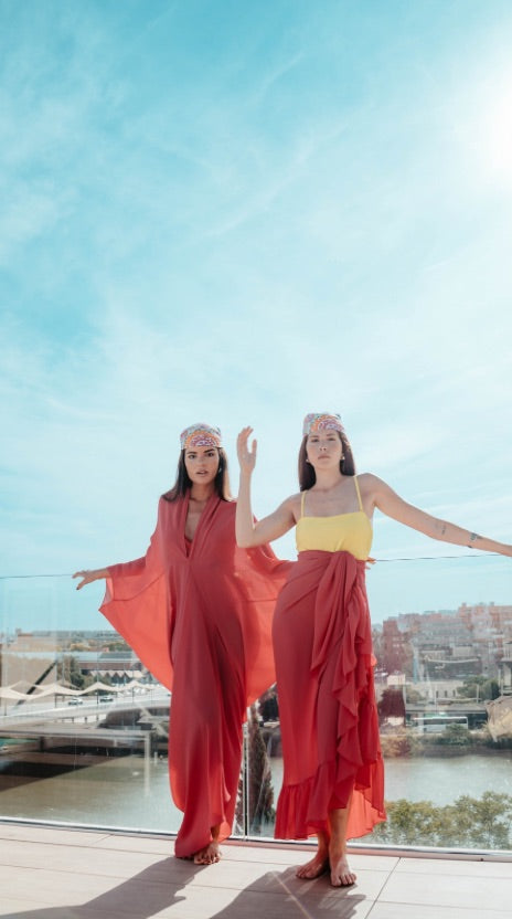 Shaira summer fucsia bambula