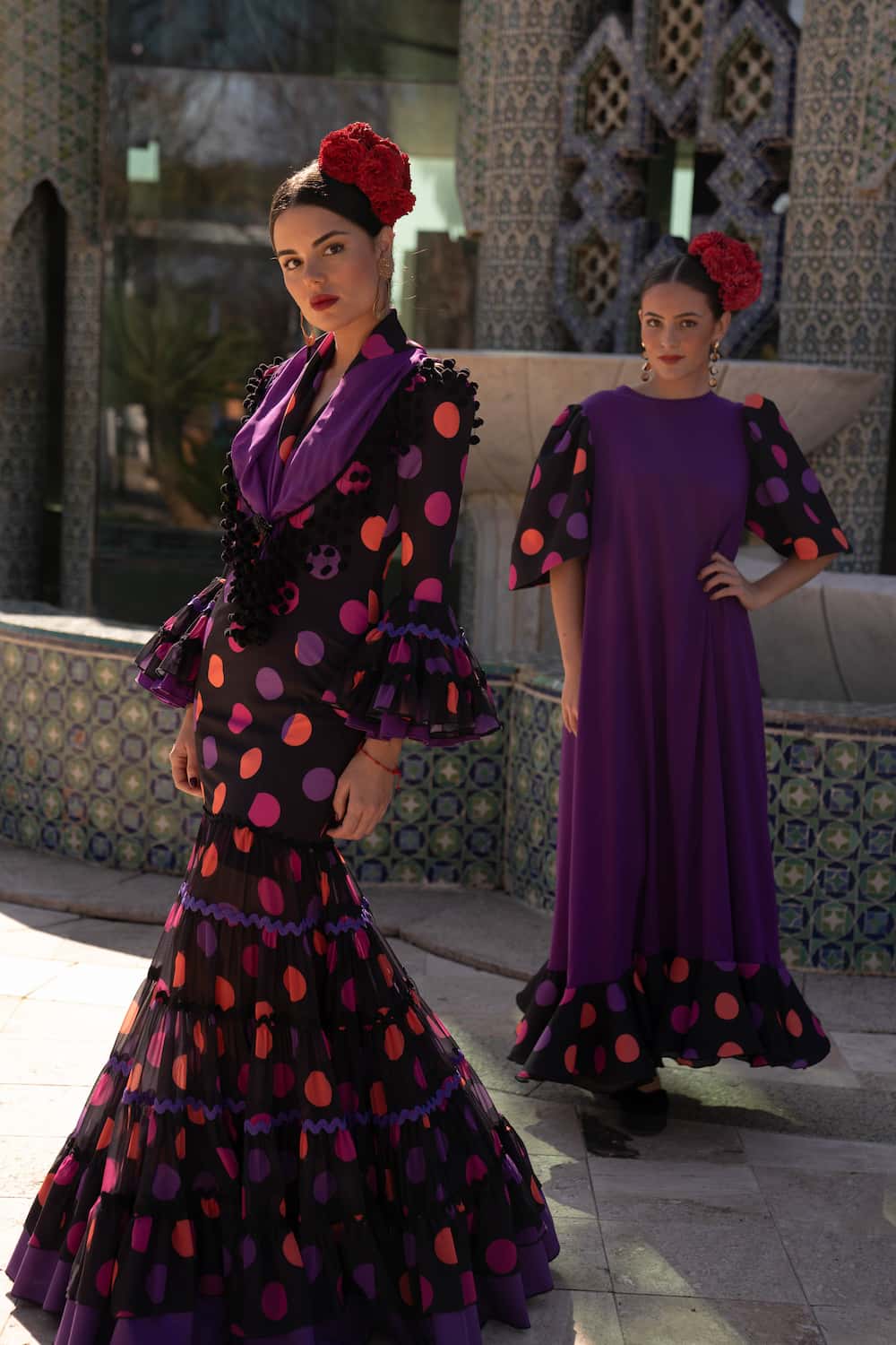 Vestido de flamenca GUAYABA