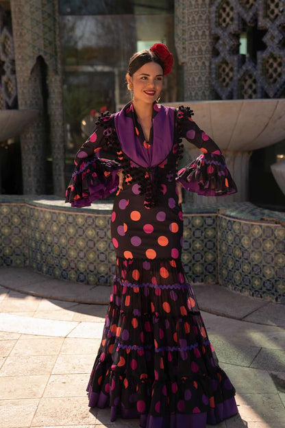 Vestido de flamenca GUAYABA