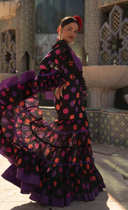 Vestido de flamenca GUAYABA