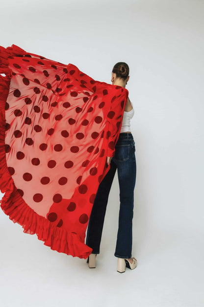 Abrigo invitada flamenca Mª Dolores Rojo