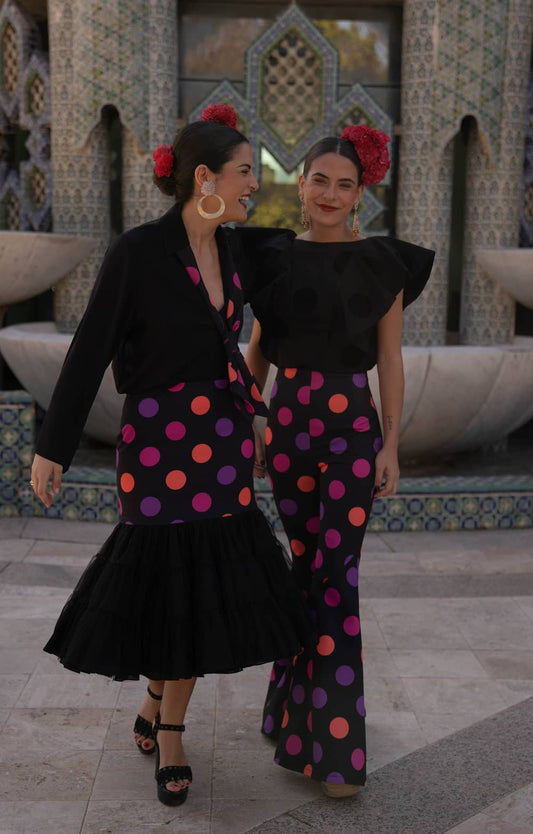 Falda de flamenca CORINTO