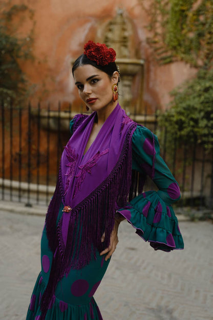 Vestido de flamenca YERBABUENA