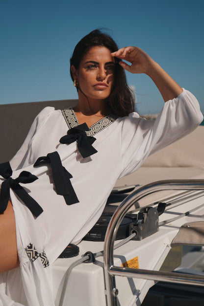 Vestido Atenas Blanco