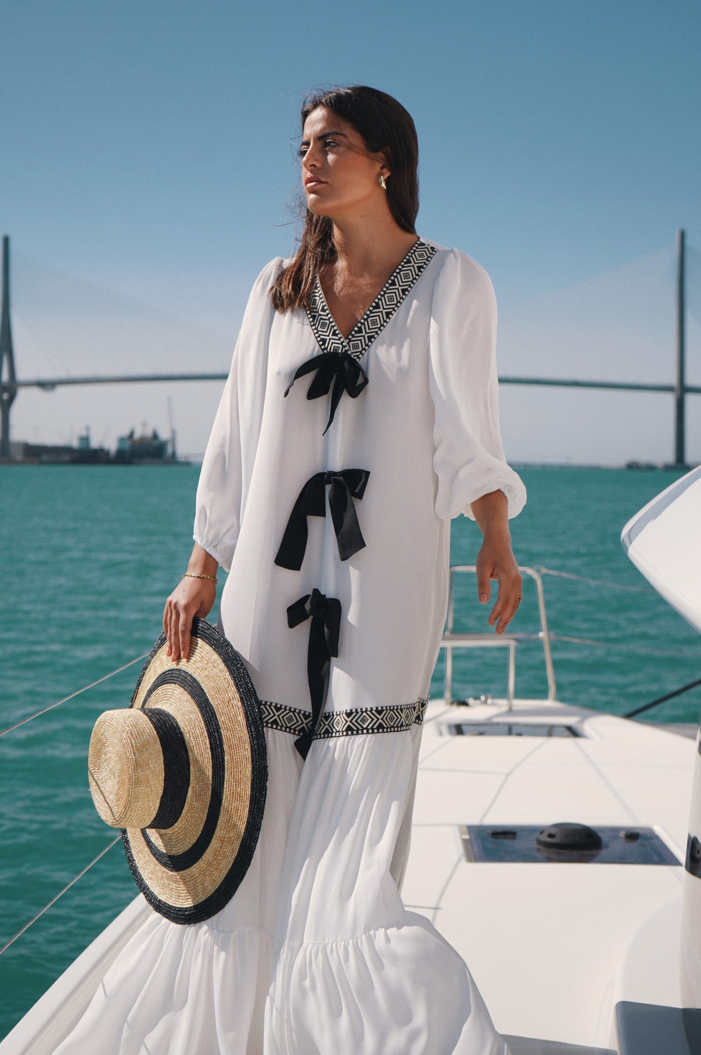 Vestido Atenas Blanco