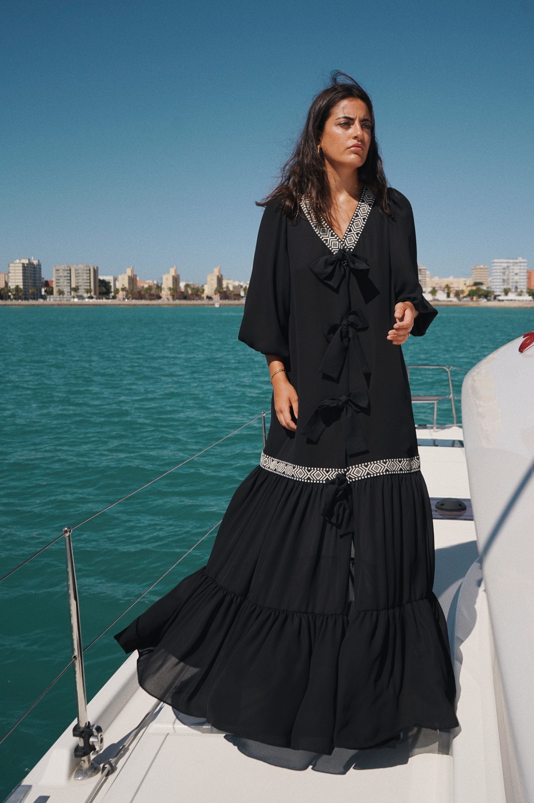 Vestido Atenas Negro