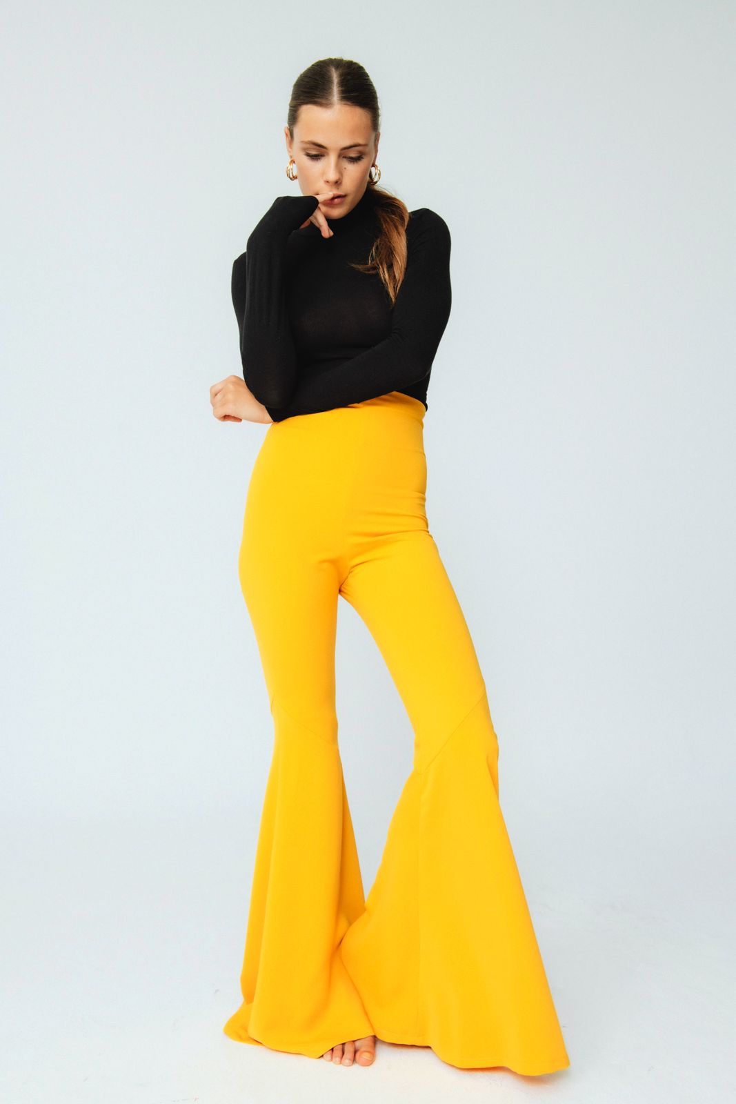Pantalón de invitada albero M Carmen