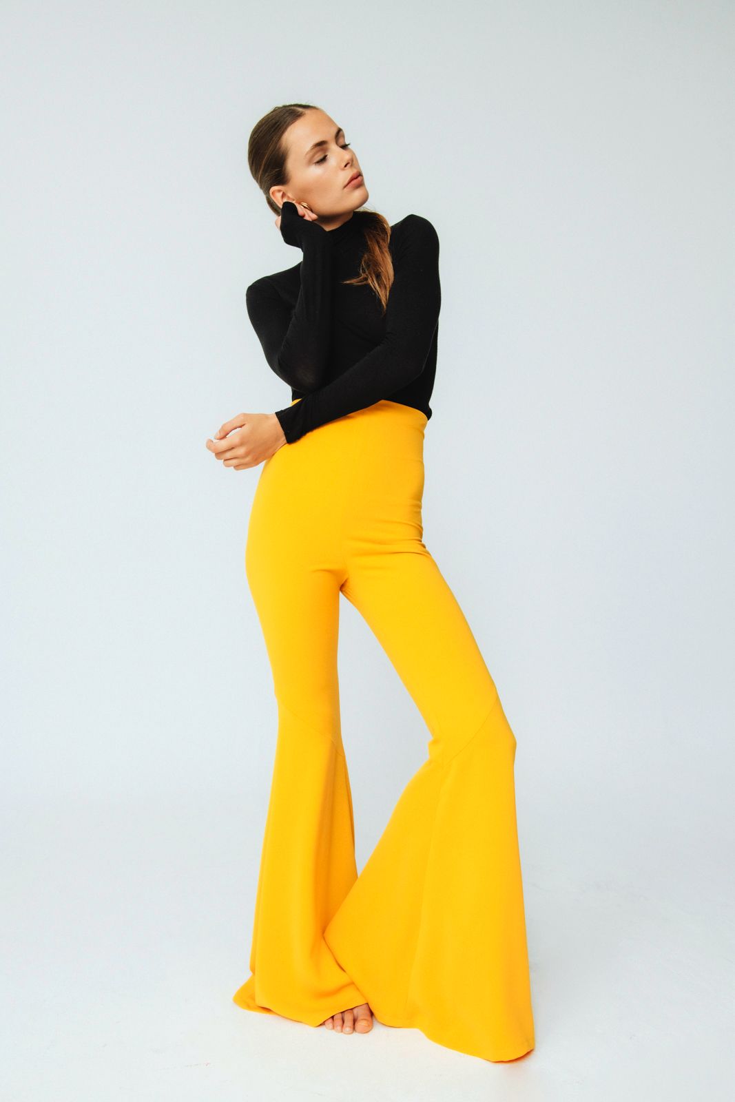 Pantalón de invitada albero M Carmen