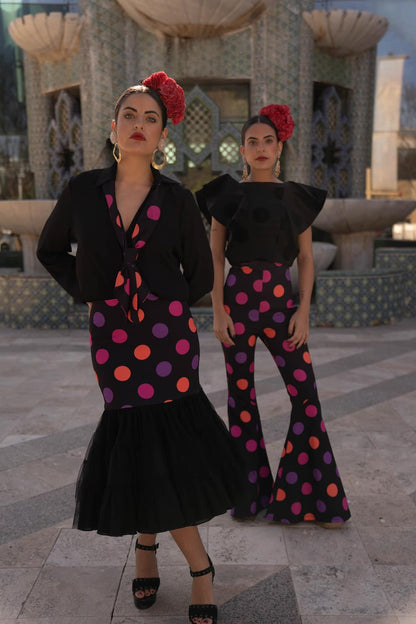 Pantalón de invitada lunares CORINTO