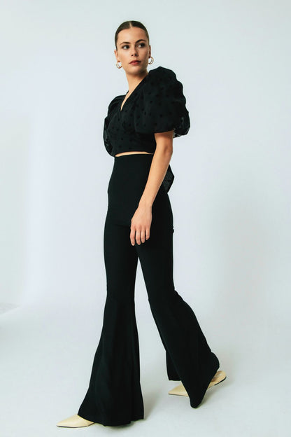 Pantalón invitada negro M Carmen