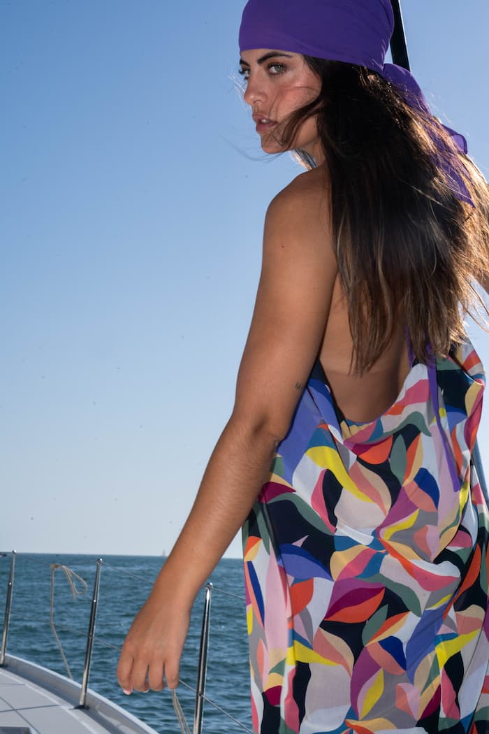Vestido COLOUR Morado