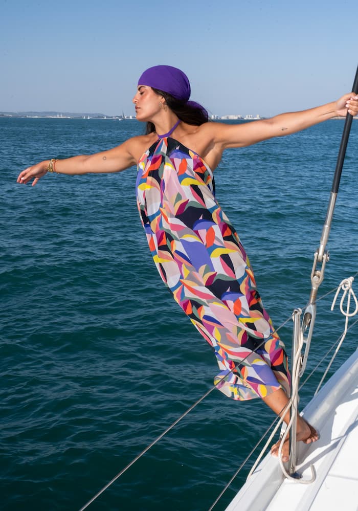 Vestido COLOUR Morado