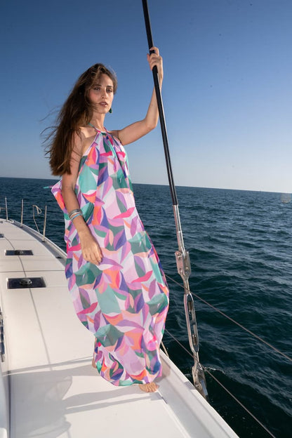 Vestido verano COLOUR Rosa