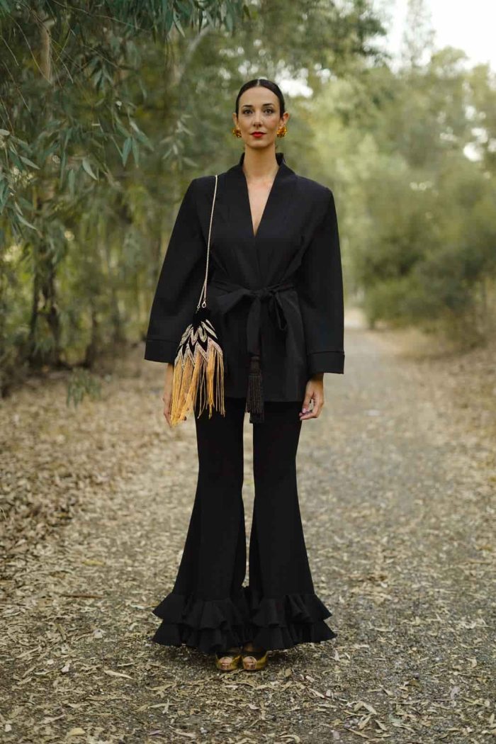 Chaqueta de invitada para boda en primavera