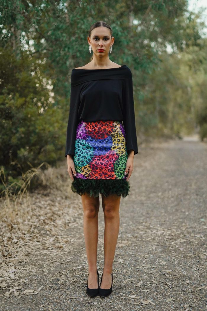 moda de invitada para mujer