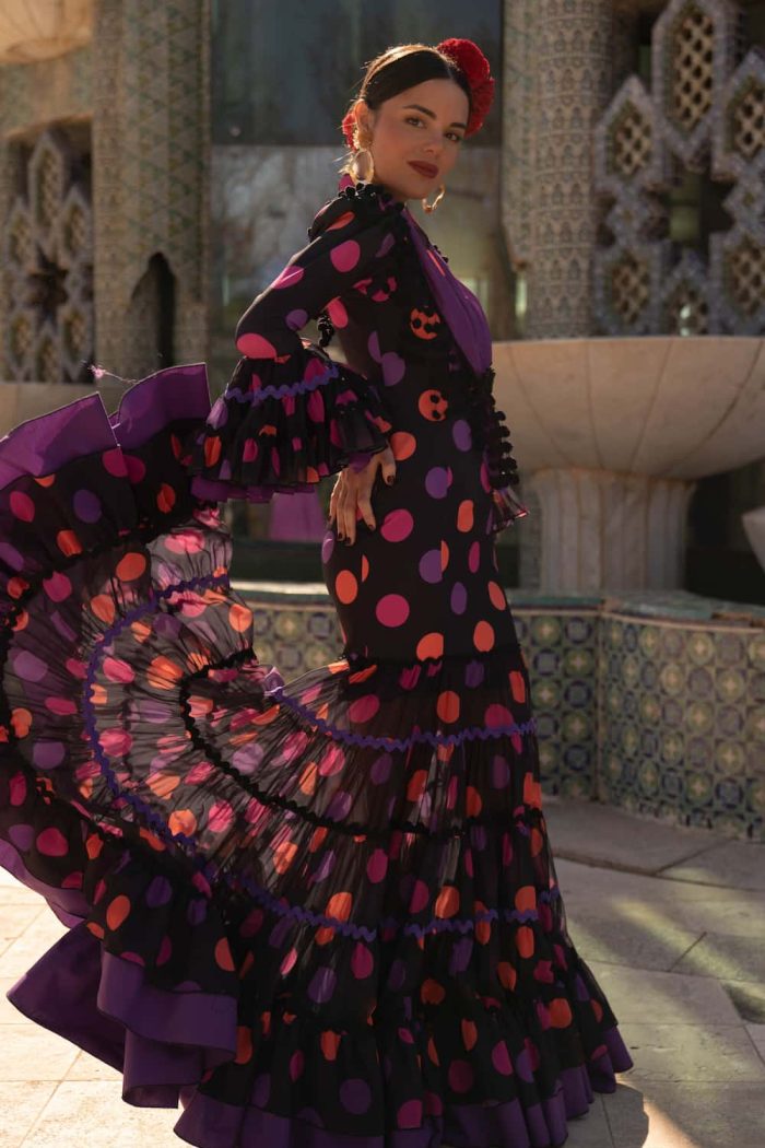 vestido flamenca exclusivo
