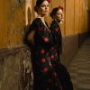 vestido flamenca volante escote