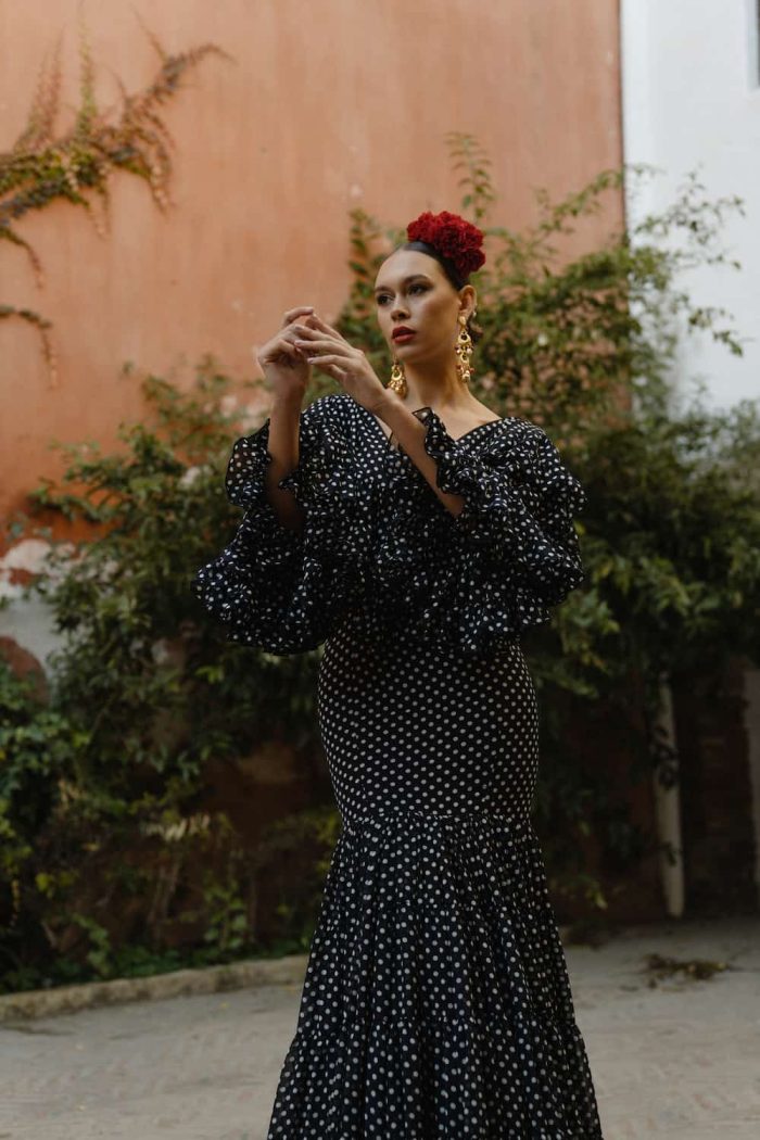 vestido flamenca Revuelo