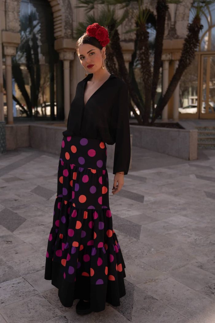 falda flamenca cómoda