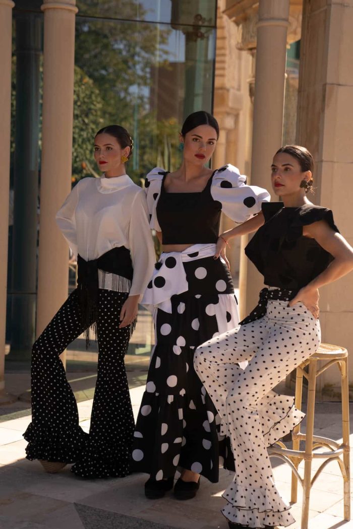 partes de abajo look flamenco