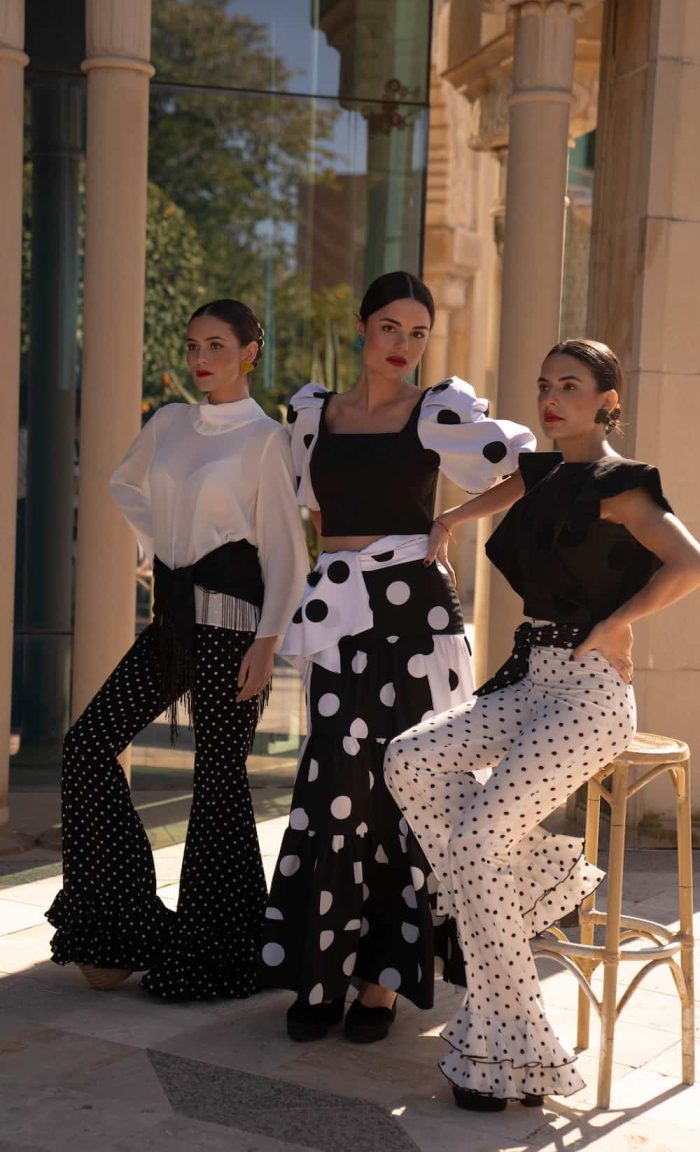 partes de abajo look flamenco