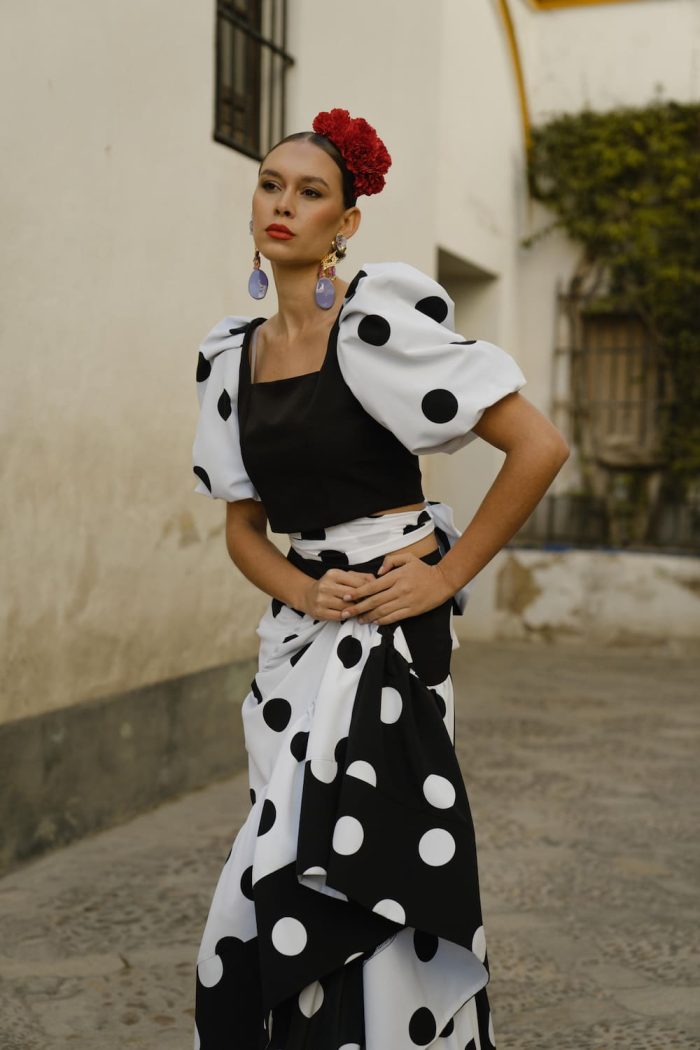 falda invitada flamenca
