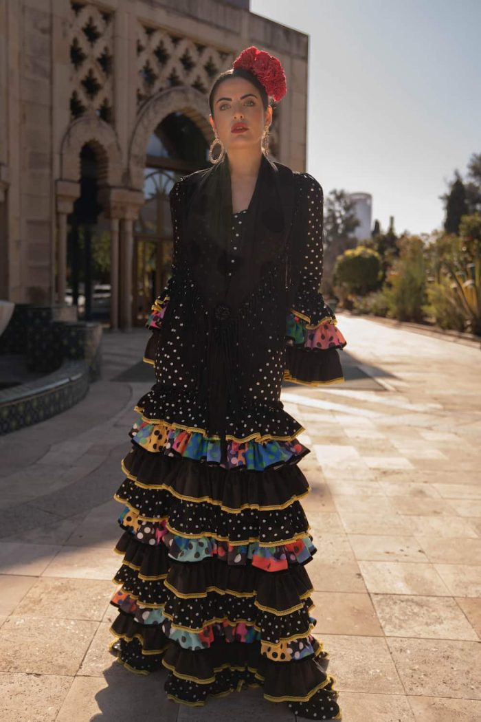 traje de flamenca para la feria de abril
