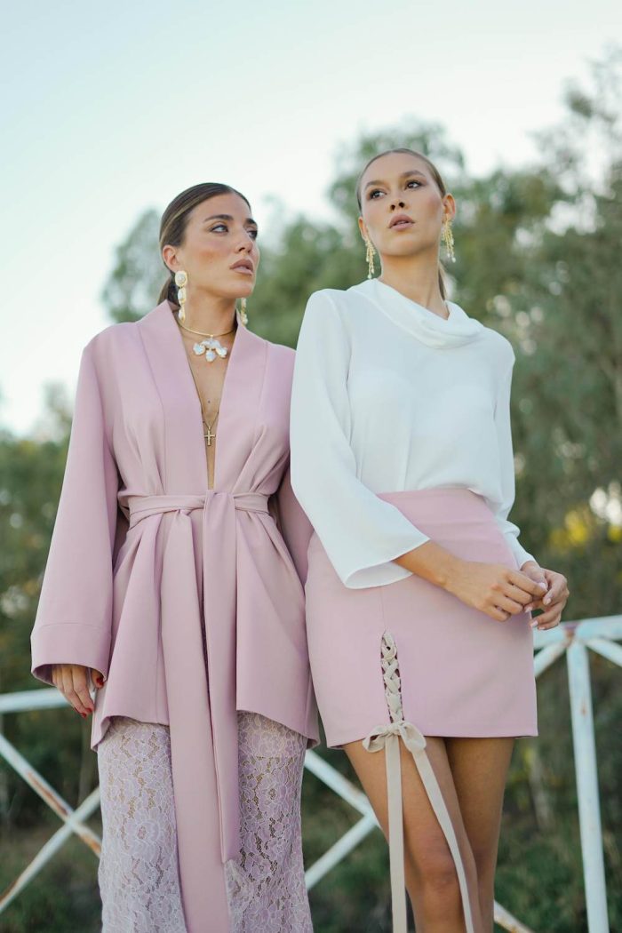 kimono invitada chaqueta