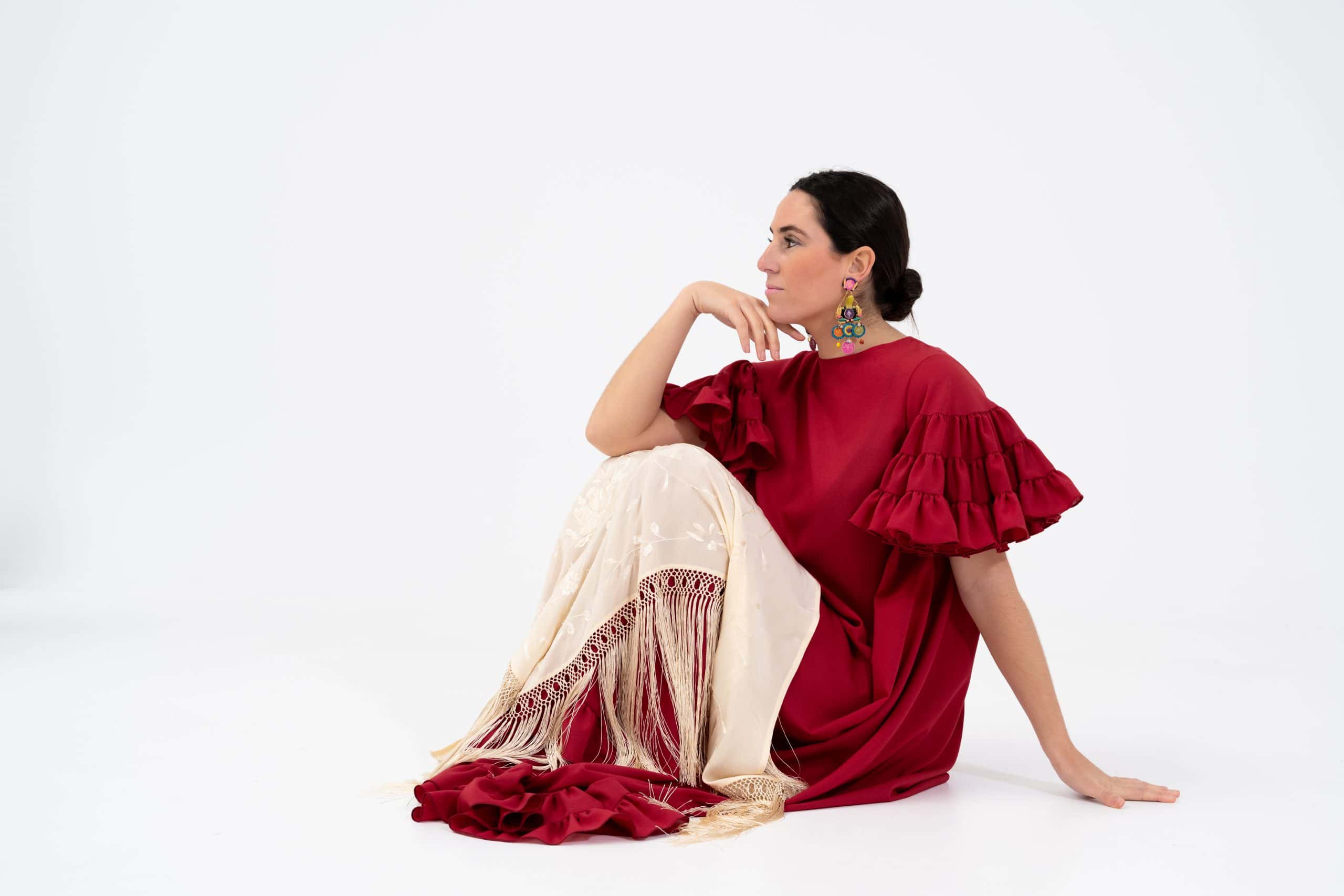look con mantón