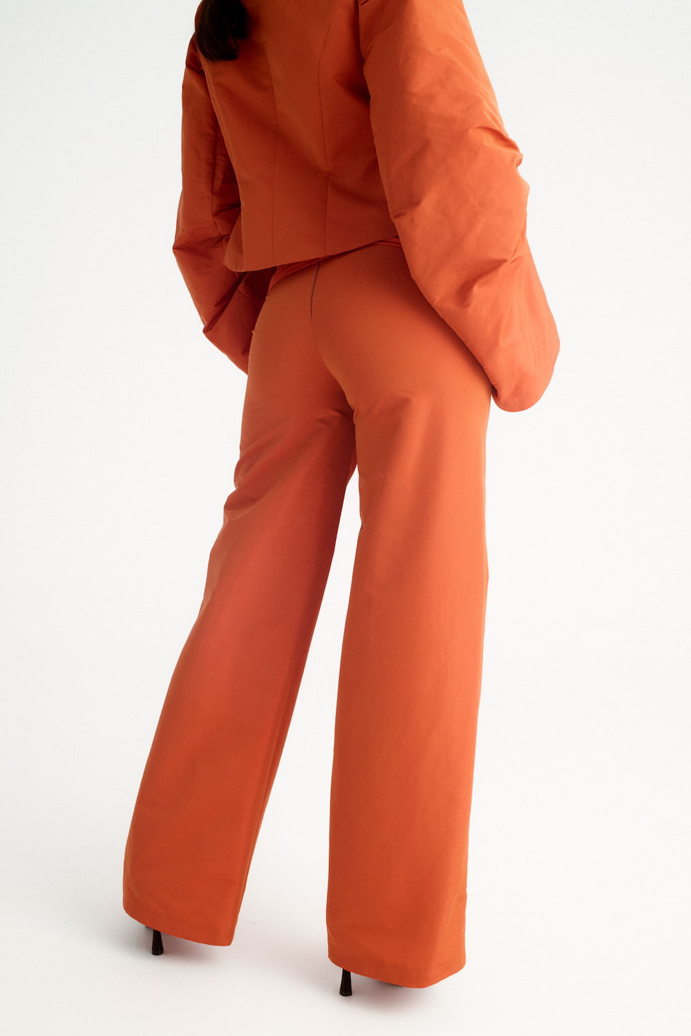 pantalon de invitada terracota