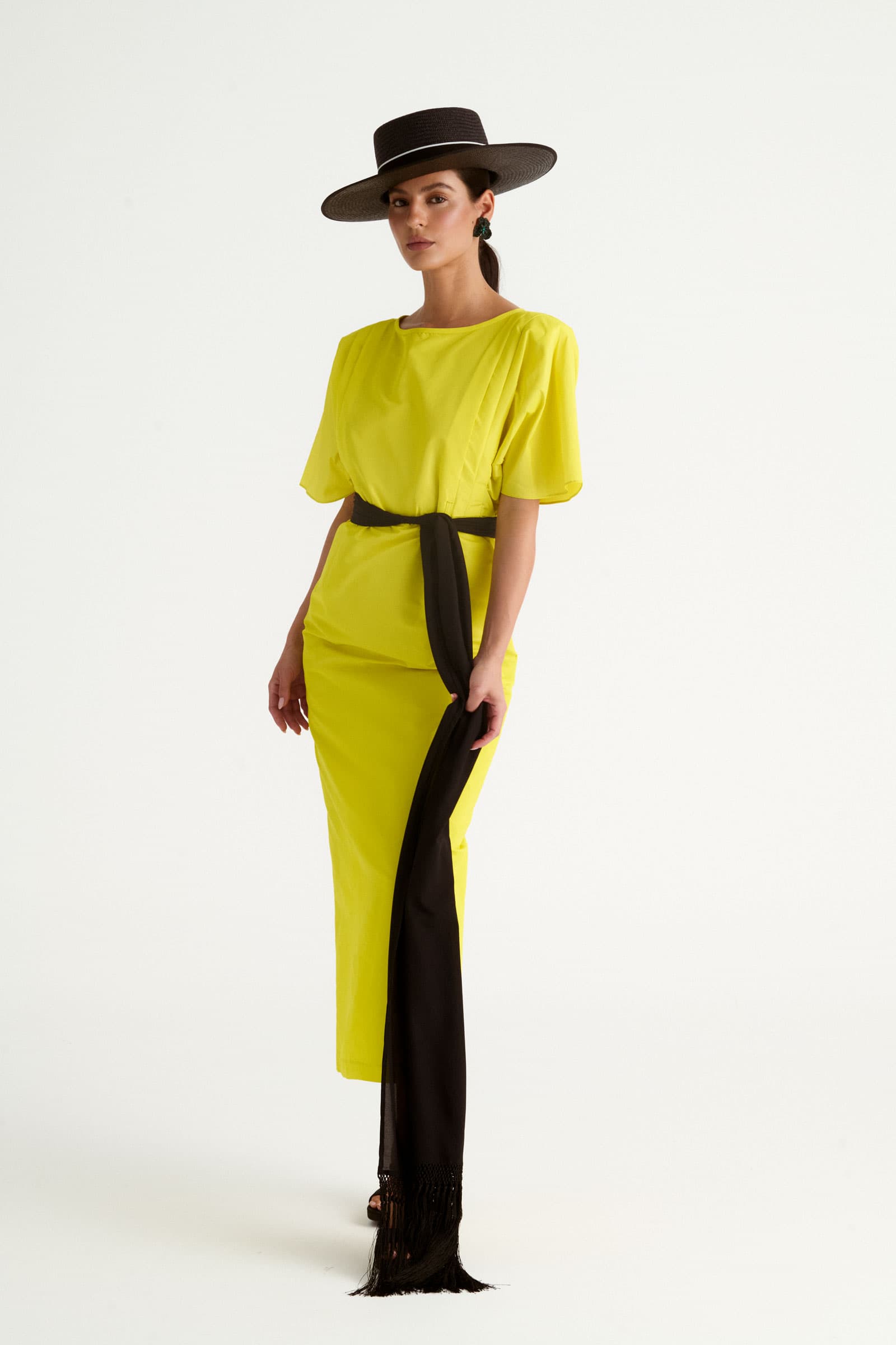 vestido amarillo boda