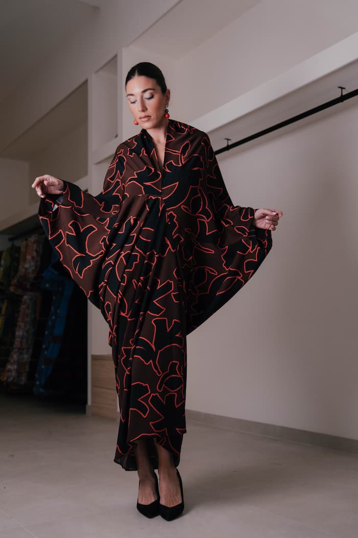 vestido de invitada shaira otoño