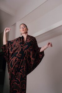 vestido de invitada shaira otoño