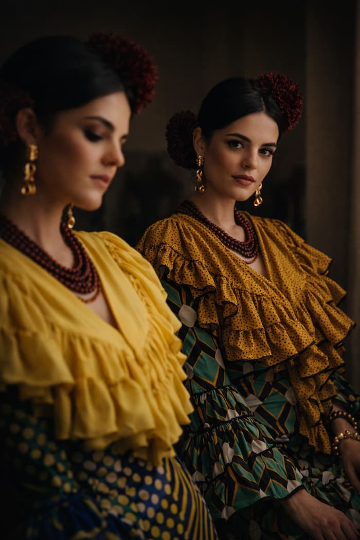 Mantoncillo de volantes